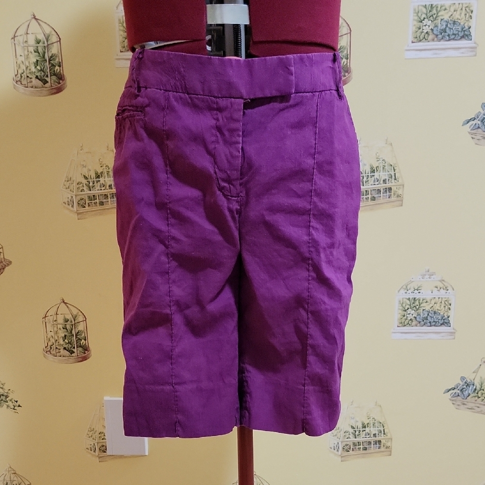 📣3/$30📣 Vibrant Purple Bermuda Shorts with Relaxed Fit